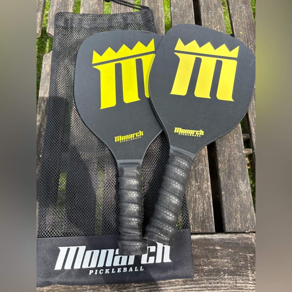 Pickleball Paddles - 2 + Mesh Bag